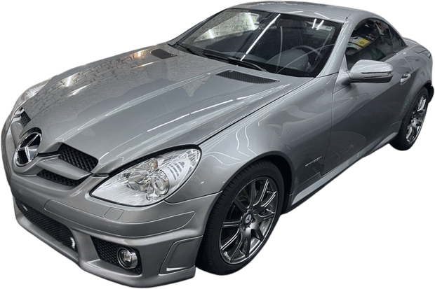 Mercedes SLK atendido no Clube Drive